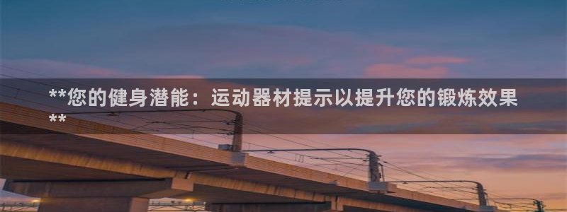 意昂3娱乐首页网站大全：**您的健身潜能：运动器材提