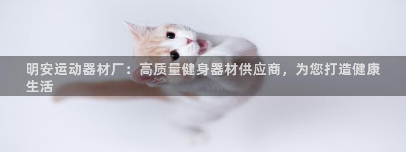 意昂3官方：明安运动器材厂：高质量健身器材供应商，为