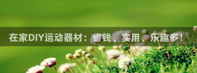意昂体育3注册：在家DIY运动器材：省钱、实用、乐趣