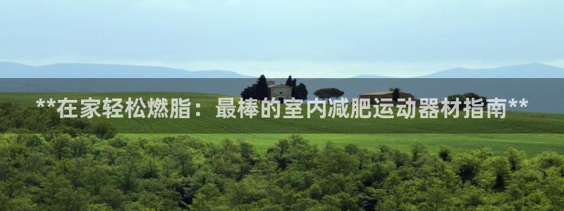 意昂3科技：**在家轻松燃脂：最棒的室内减肥运动器材
